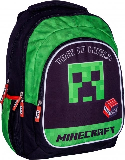 Zaino scolastico Minecraft Time To Mine