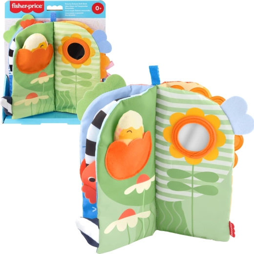 Fisher-Price libro sensoriale di stoffa Le stagioni