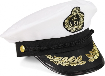 Cappello da capitano da marina per bambini