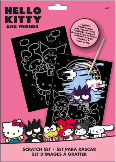 Set da graffio Hello Kitty