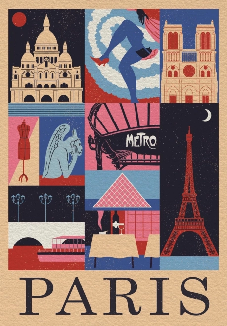 CLEMENTONI Puzzle Style in the City: Parigi 1000 pezzi