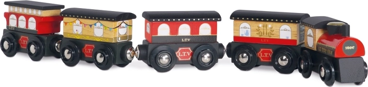 Trenino in legno Royal Express con vagoni Le Toy Van