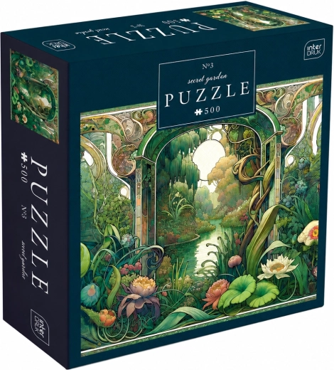 Puzzle Secret Garden: Giardino dimenticato, 500 pezzi