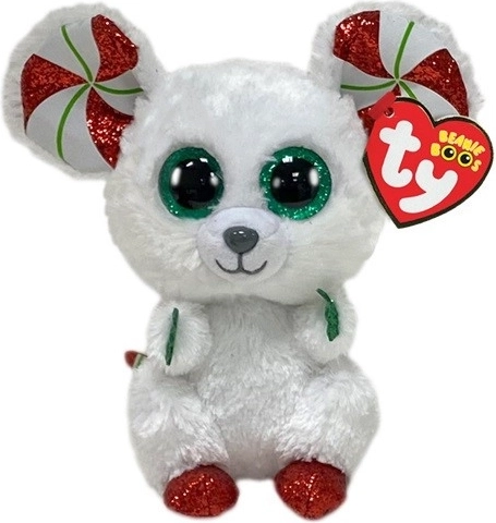 Topolino di peluche Chimney 15 cm dalla collezione Beanie Boos