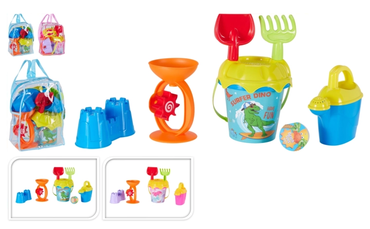 Set di 8 giochi da spiaggia per bambini