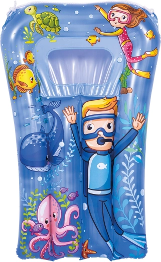 Materassino gonfiabile per bambini con finestrella 67 × 43 cm, mix di colori