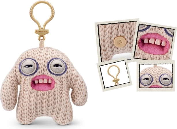 Portachiavi peluche ZURU Fuggler 9 cm - 1 pezzo