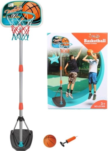 Set da basket con supporto