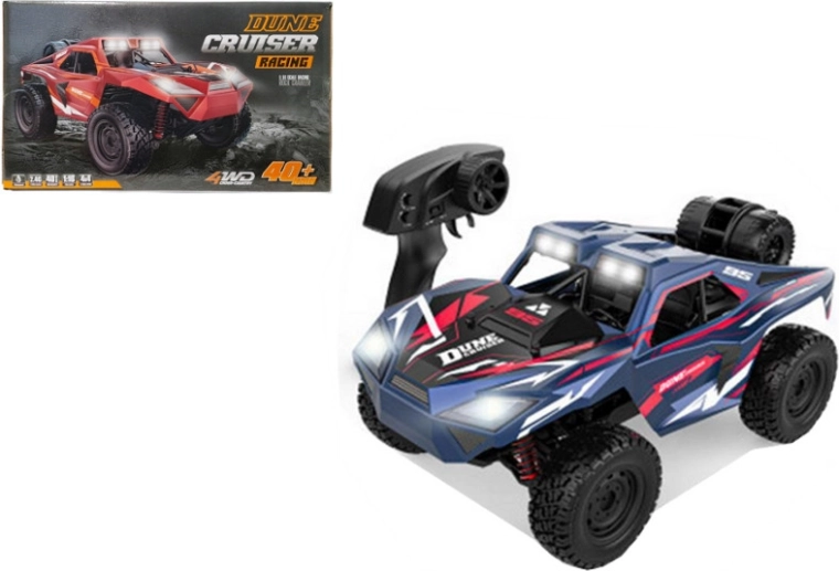 Auto RC fuoristrada 4x4 con telecomando e batteria ricaricabile