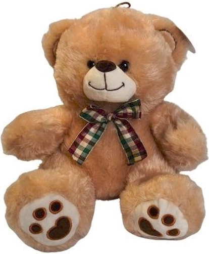 Orso di peluche marrone chiaro 48 cm