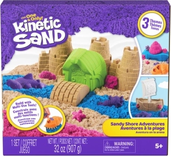 Kinetic Sand set spiaggia sabbiosa