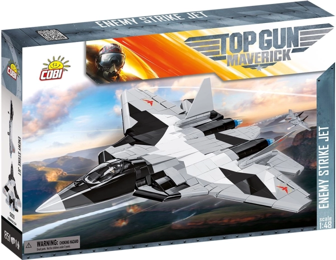 Cobi Top Gun: Maverick caccia nemico Su-57 Felon 1:48