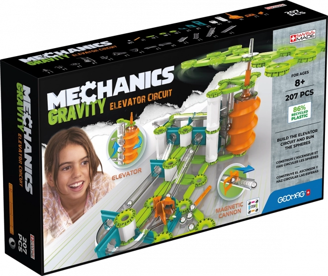Geomag Mechanics Gravity kit di costruzione 207 pezzi