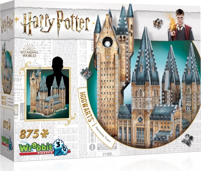 Puzzle 3D Harry Potter Hogwarts: Torre di Astronomia 875 pezzi