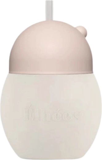 Élhée tazza didattica con cannuccia Coconut 240 ml Sand Nude - 1 pezzo