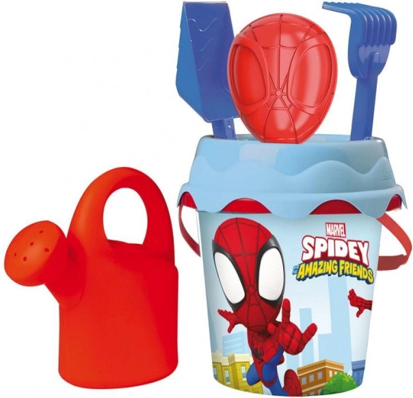 Secchiello con accessori 17 cm SPIDEY