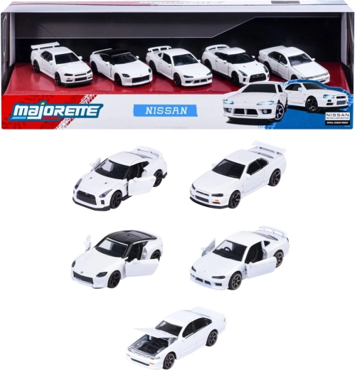 Set regalo Nissan di modellini metallici 5 pezzi