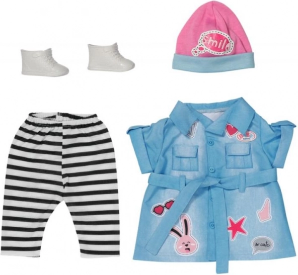 Vestito di Jeans Deluxe per BABY born