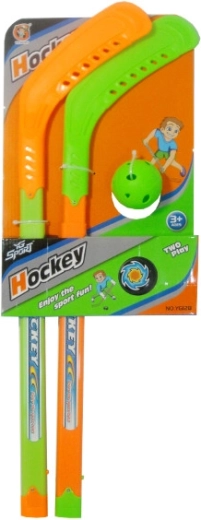 Set da hockey per bambini – bastoni regolabili, pallina e disco