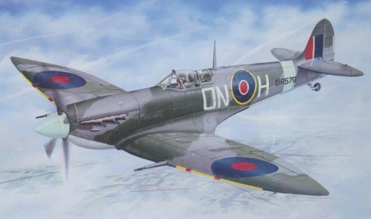 Modello di aereo Supermarine Spitfire H.F. Mk VI
