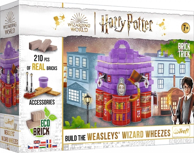 Set di costruzione Brick Trick Harry Potter: Tiri Vispi Weasley (210 pezzi)