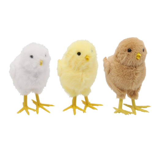 Pulcino decorativo pasquale, 3 varianti - 1 pezzo