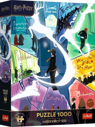 Trefl Puzzle Premium Plus Harry Potter: Magie e Patroni, 1000 pezzi