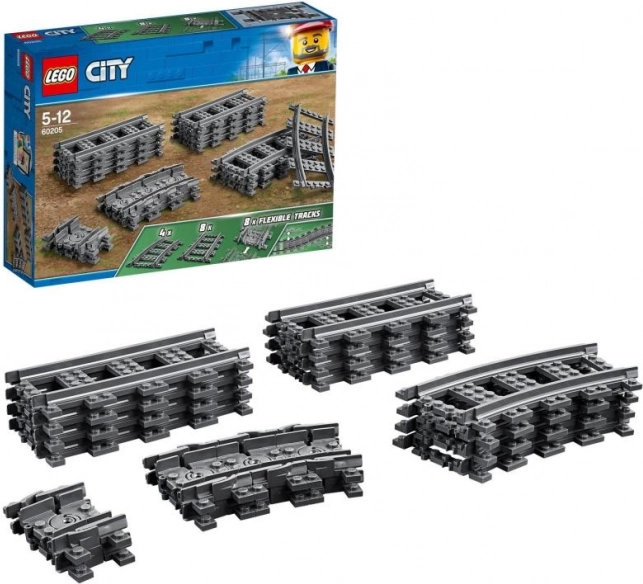 LEGO City binari – set di espansione del tracciato