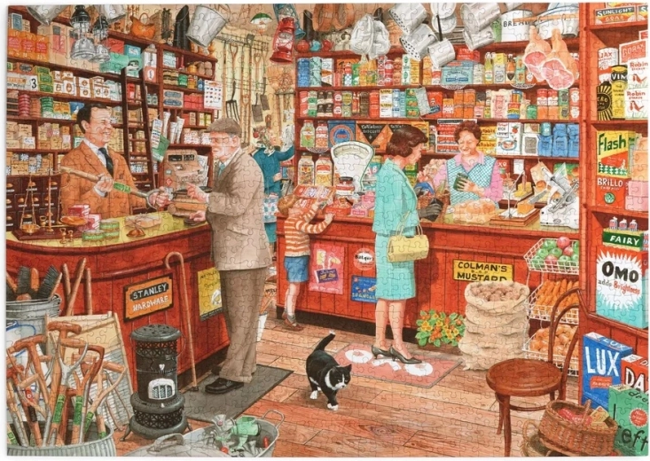 Puzzle House of Puzzles Negozio di campagna 1000 pezzi