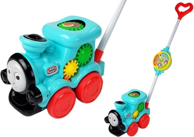 Trenino a spinta con manico e suoni