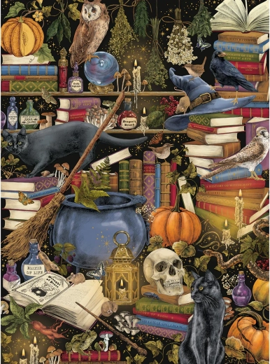 Puzzle GIBSONS The Art File: Stregoneria 1000 pezzi