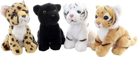 Cucciolo selvatico di peluche eco-friendly 15 cm - 1 pezzo