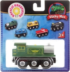 Trenini Max locomotiva verde