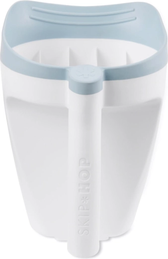 Skip Hop bicchiere per risciacquo shampoo Wave bianco