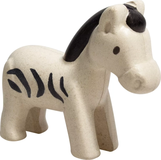 PlanToys figurina in legno zebra