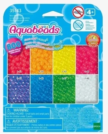 Aquabeads perline neon di ricarica