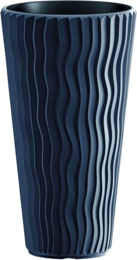 Vaso Sandy Slim antracite con inserto 22 l