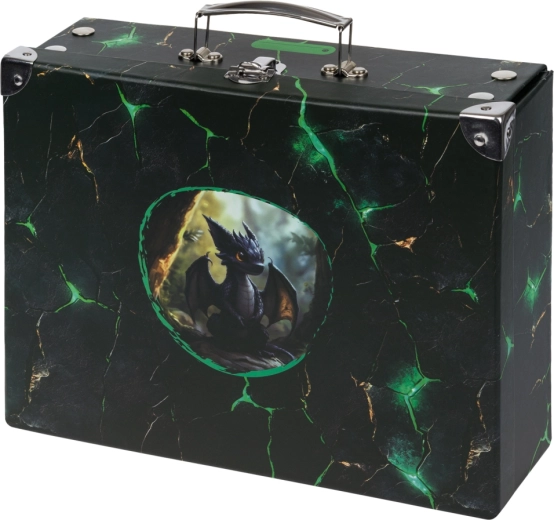 Valigetta scolastica pieghevole con rinforzi metallici Draghi BAAGL