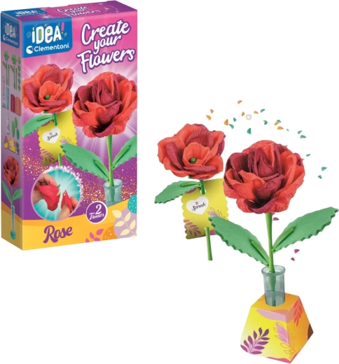 Mini fabbrica di fiori – rose CLEMENTONI