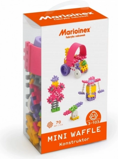 Costruzioni Mini Waffle 70 pezzi per bambine