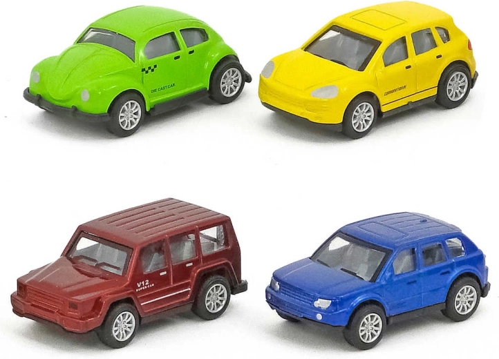 Automobilina metallica 6,5 cm in scatola (vari tipi) - 1 pezzo