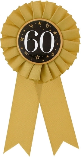 Coccarda celebrativa per il 60º compleanno