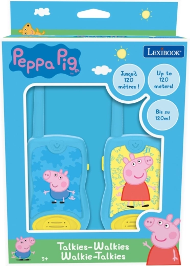 Ricetrasmittenti per bambini PEPPA PIG con portata 120 m