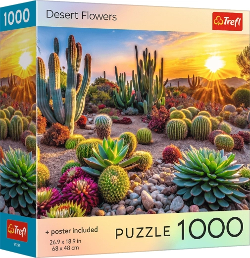 Puzzle Trefl Piante nel deserto 1000 pezzi
