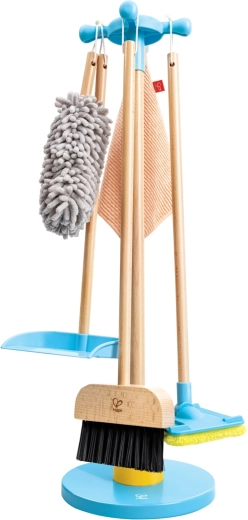 Set per la pulizia per bambini con supporto