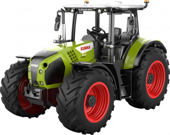 Modello in metallo del trattore Claas Arion 660 22 cm