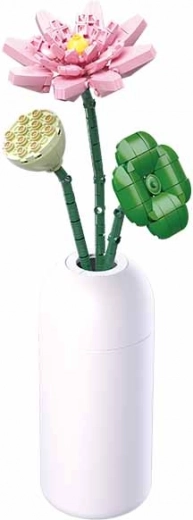 Sluban fiore di loto in vaso – set di costruzione