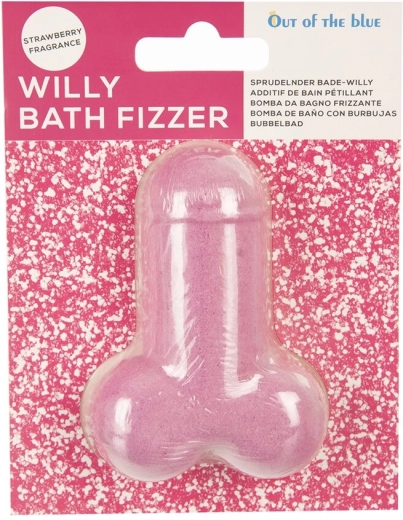 Willy bomba da bagno frizzante alla fragola