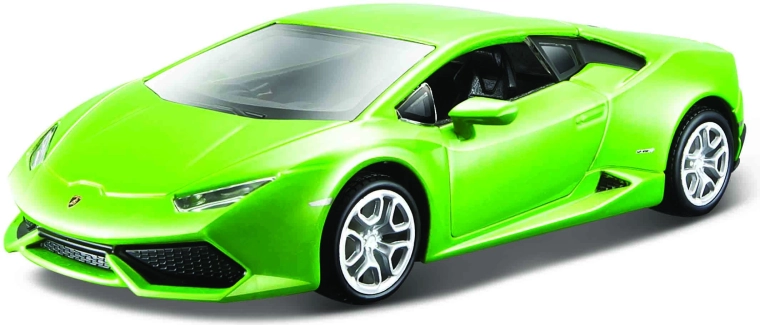 Lamborghini Huracan Coupé modello verde in scala 1:32