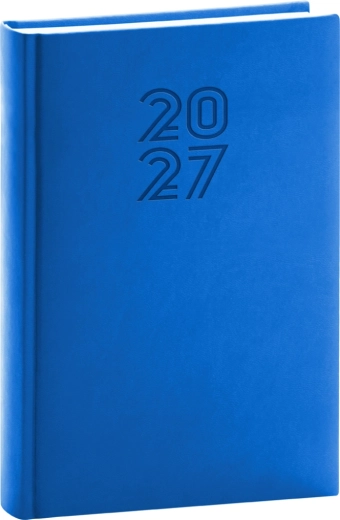 Notique Aprint diario giornaliero 2027 blu 15 × 21 cm